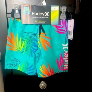 Boys Hurley Swim Trunks